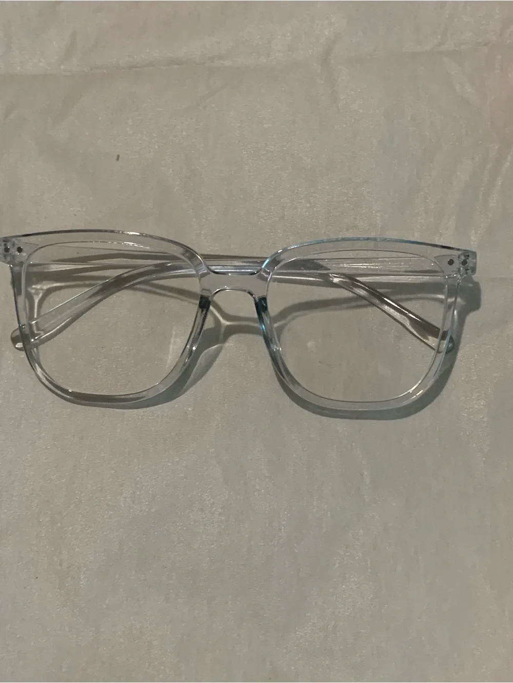 Clear Transparent Women's Fashion Glasses